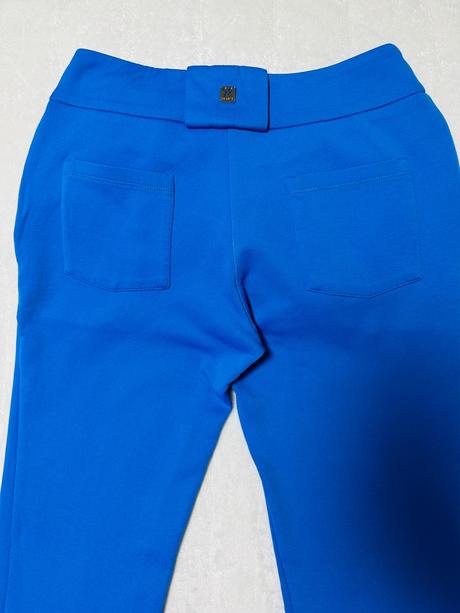 Modré elastické nohavice zn. magenta, m