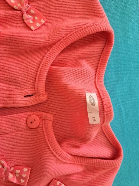 Ružový svetrík, pepco,128