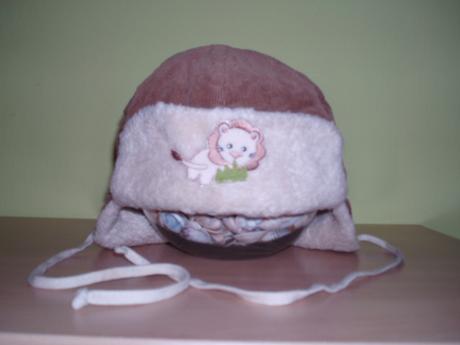 Menžestrová hnedá "ušanka", broel,92