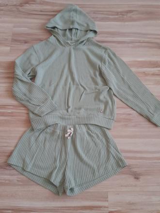 Súprava mikina a kraťasy, h&m,128