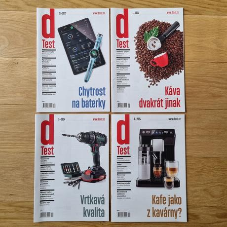 Časopis dtest - testy a recenzie tovaru,
