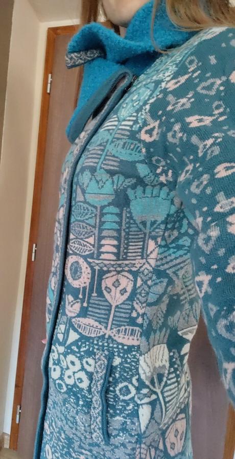 Dlhý sveter gluckspilz kooi knitwear, s