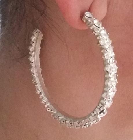 Krásne náušnice s kamienkami, 