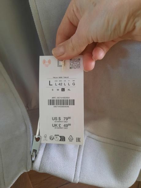 Pánska bunda zara veľ.l, zara,l