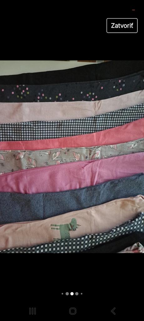 Legíny 17ks 6/7 rokov, h&m,122