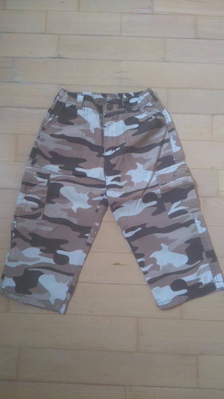 Maskáčové nohavice pre malého frajera, na 2 roky , 92