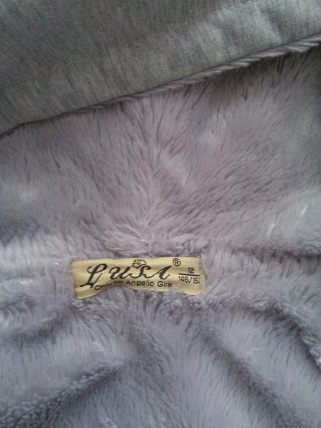 Dievčenská oteplená mikina, 146