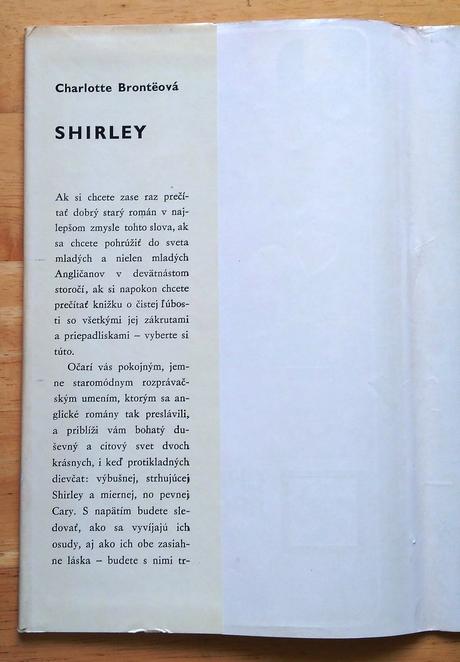 Shirley 1. 2., charlotte bronteová,