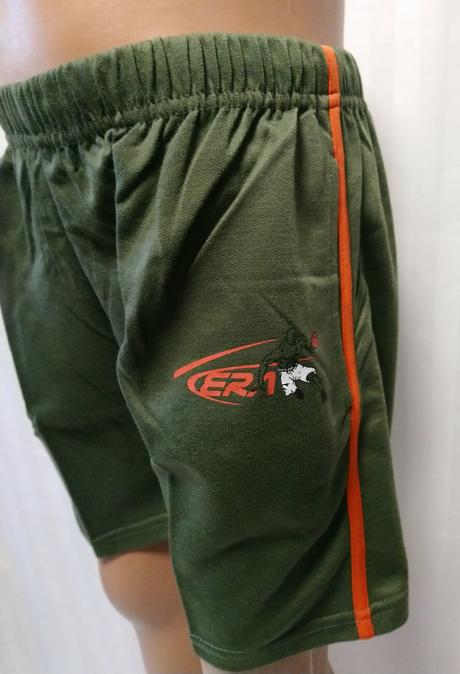 Chlapč. olivové šortky šport, era fashion, 128, 128