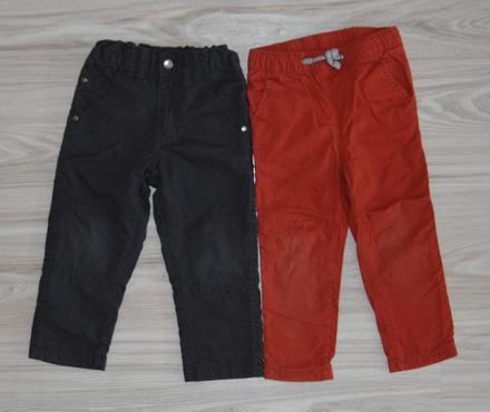 Oteplené nohavice 2ks, pepco,92