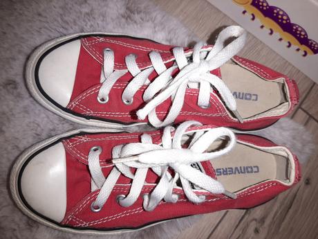 Červené nízke converse, converse,33