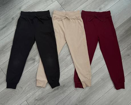 3x h&m tepláky veľ. 128, h&m,128