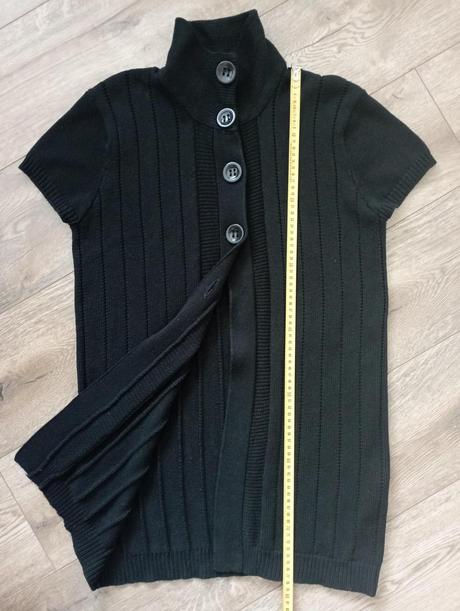 Čierny svetrík/kardigán m/l, m