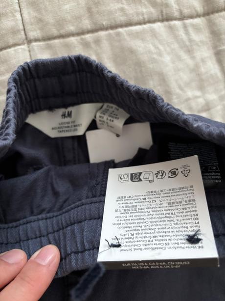 H&m nohavice 116, h&m,116