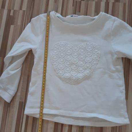 Mikinka so srdiečkom, h&m,110