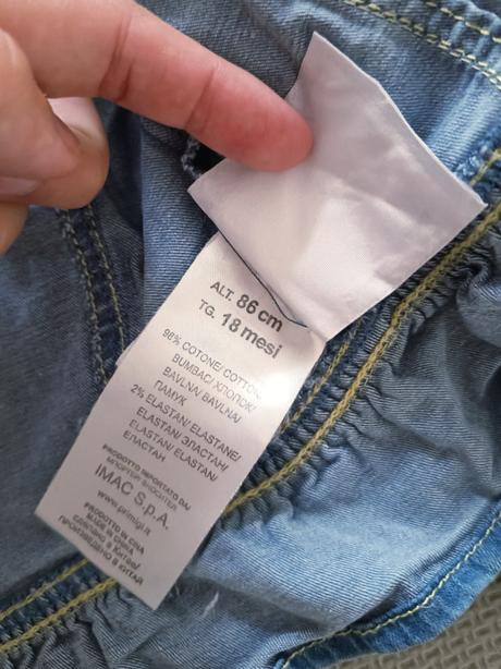 Riflová bundička, primigi,86