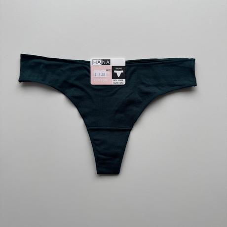 Dámske bavlnené tangá h368, l / m / s / xl