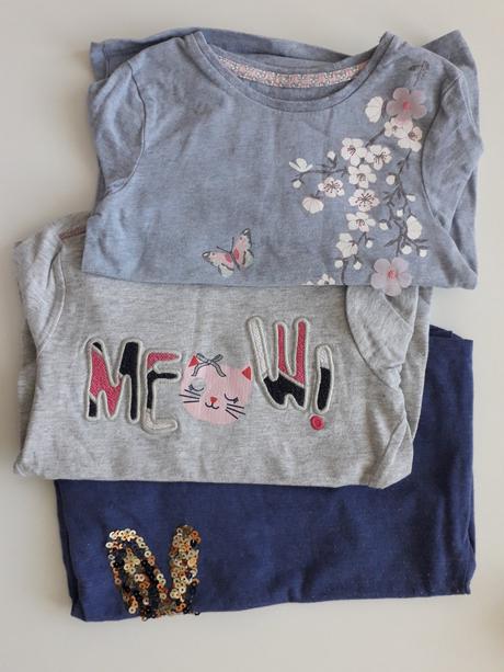 Tričko s flitrovým zajkom, pepco,98