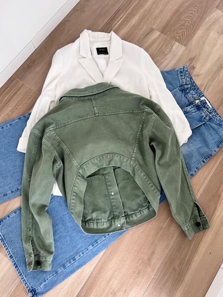 Rifľová bunda zara, zara,l