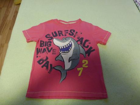 Ružové žralokové tričko 110 next, next,110