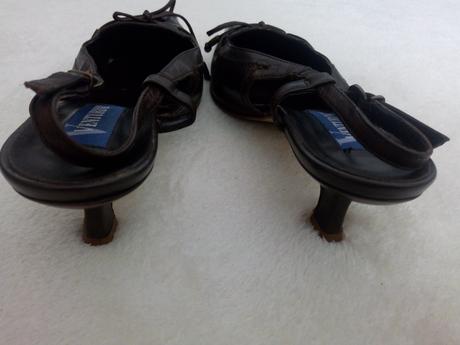 Hnedé topánky - lodičky, 39