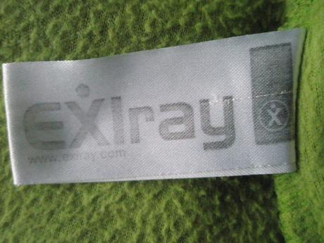 Zelená fleesová mikina zn. exiray, veľ. s, exiray,s