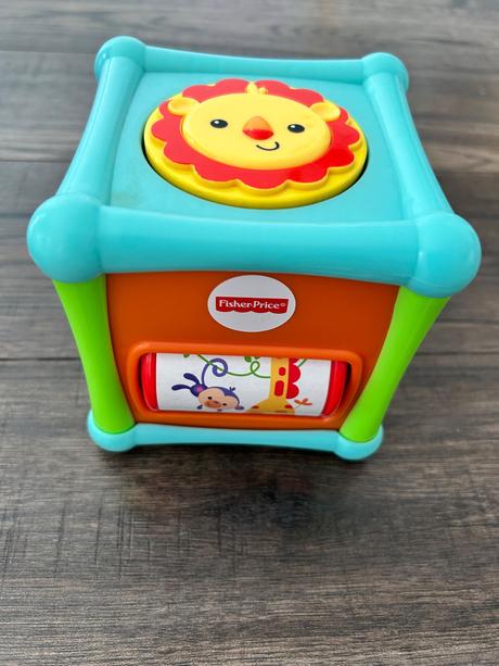Hracia kocka fisher - price, 