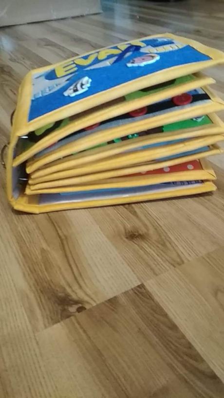 Quiet book na objednavku, 