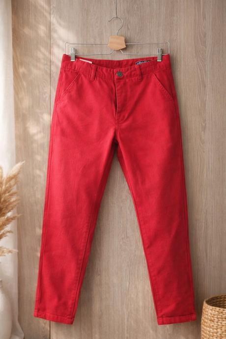 Červené rifle jack&jones, m