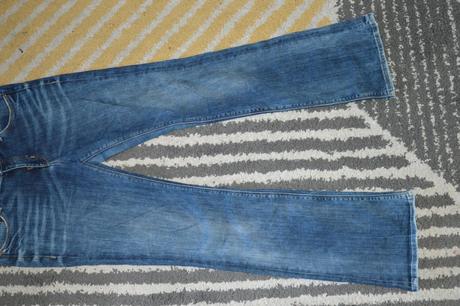 Rifle denim bootcut 31/32, h&m,170