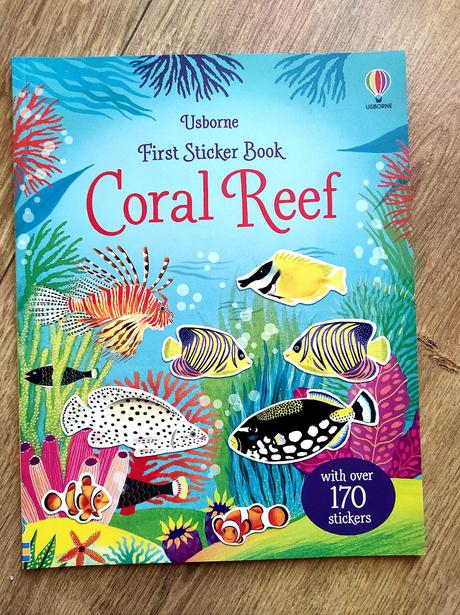 Nálepkové zošity od usborne, 