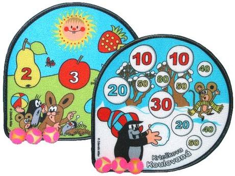 Terč krtko- suchý zips, 