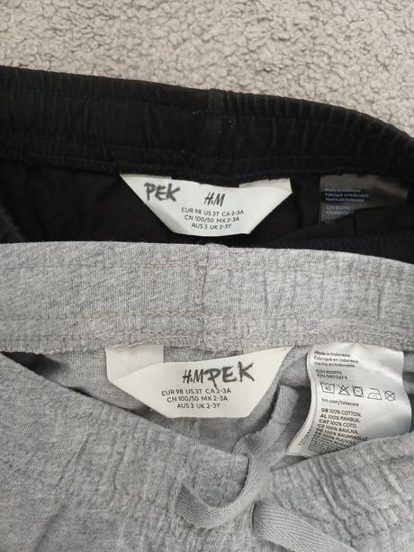 Bavlnene kratasy 98, h&m,98