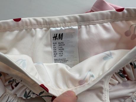 Plavky, h&m,86