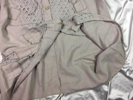 Kvalitný ľanový kardigan, xl