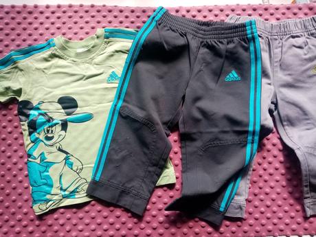 Adidas suprava mickey + nohavice, adidas,92
