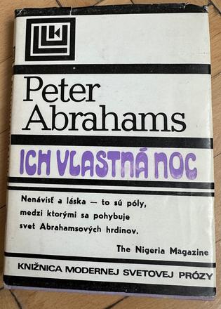 Kniha ich vlastná noc peter abrahams,
