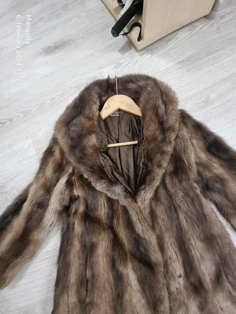 Luxusny pravy kožuch, m