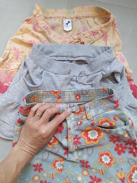 Letné krátke sukne - 5ks, h&m,122