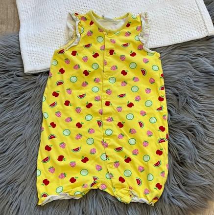 Dievčenský letný overal s ovocím h&m (86), h&m,86