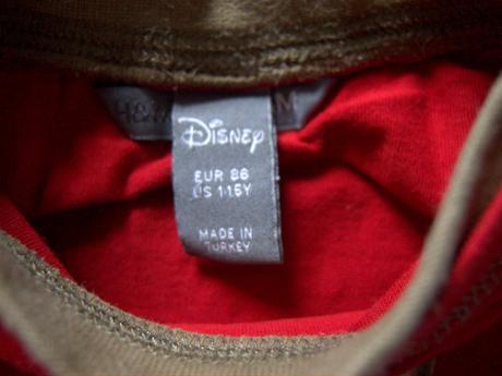 Tričko h&m-disney, h&m,86