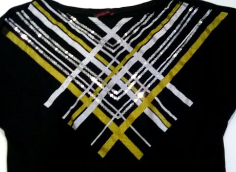 Pulovrik s trblietkami, s