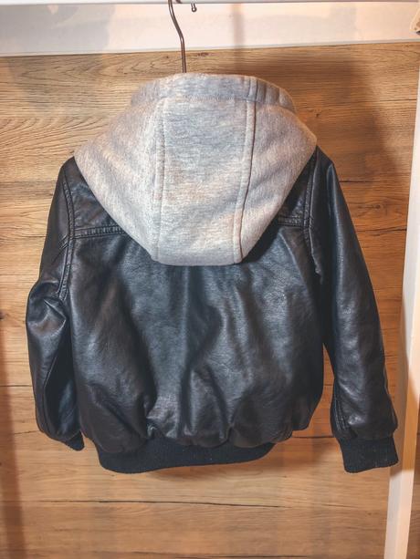 Kožená zateplená bunda 104, kik,104