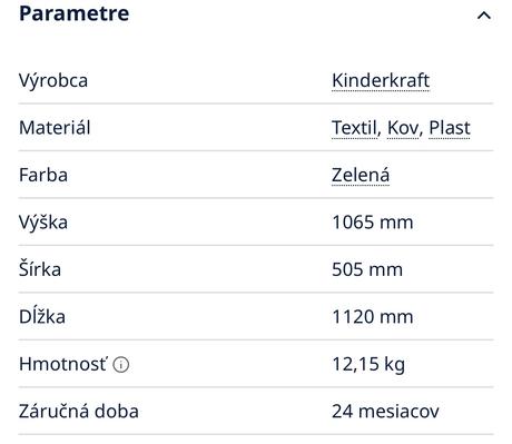 Detská trojkolka, kinderkraft