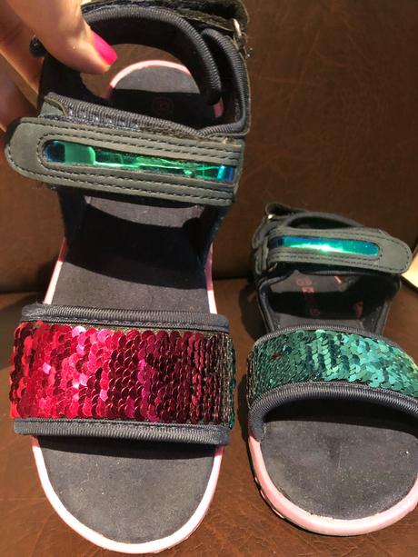 Trblietkové kappa sandalky, veľkosť 33, kappa,33