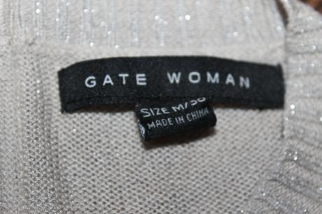 Zlatý sveter gate v. m, gate,m