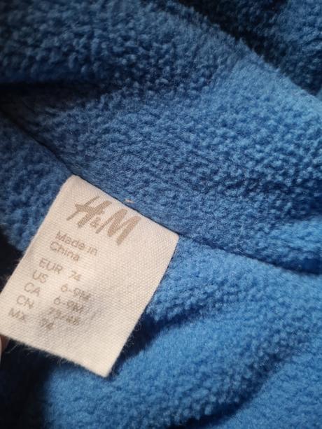 Zimná kombinéza, h&m,74