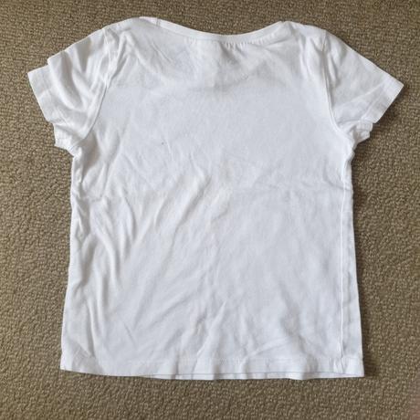 Tričko detské biele, decathlon,92