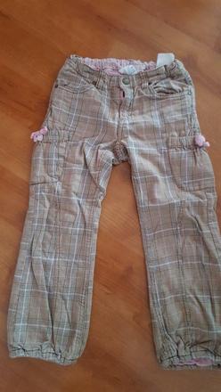 Karovane zateplene nohavice, h&m,116