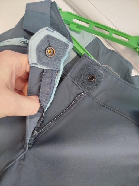 Zateplené softshellové nohavice, quechua,xs